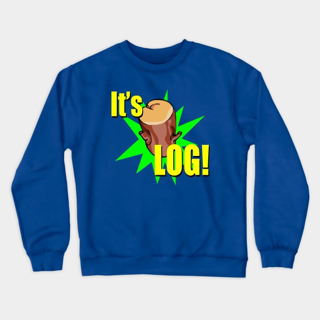 Log Crewneck Sweatshirt by klance